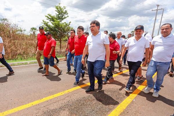 Governador inaugura restaura&ccedil;&atilde;o de rodovia que interliga Uni&atilde;o, Miguel Alves, Porto e Campo Largo(Imagem:Divulga&ccedil;&atilde;o)