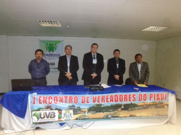 Floriano sedia I Encontro de Vereadores do Piauí