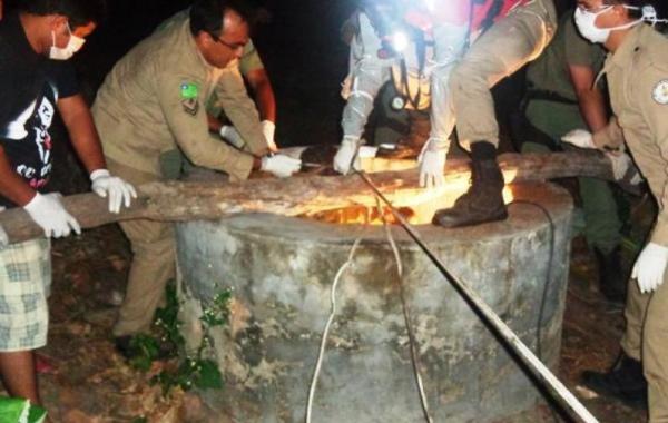 Cadáver em estado de decomposição é encontrado dentro de um poço em Jerumenha