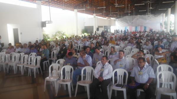 Gilberto J&uacute;nior abre a 5&ordf; Confer&ecirc;ncia Municipal das Cidades.(Imagem:FlorianoNews)