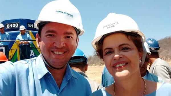 Florianense acompanha visita da Presidente Dilma às obras da Transnordestina
