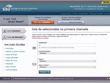 Prazo para participar da lista de espera do Sisu termina nesta sexta