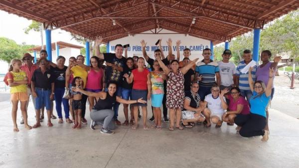 Distrito Amolar: Mais de 40 moradores se inscrevem no Programa de Atividade Física(Imagem:Secom)