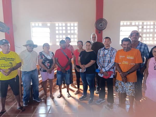 Repórter Amarelinho realiza ação social em comunidades rurais de Floriano.(Imagem:FlorianoNews)