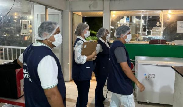 Vigilância Sanitária de Floriano inspeciona pizzarias e reforça orientações sobre segurança alimentar(Imagem:Secom)