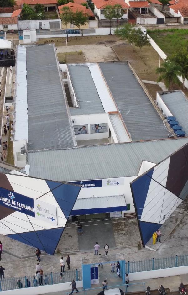Joel destaca entre seus feitos a entrega da policlínica de Floriano, maior centro de especialidades do interior do Piauí(Imagem:Ascom)