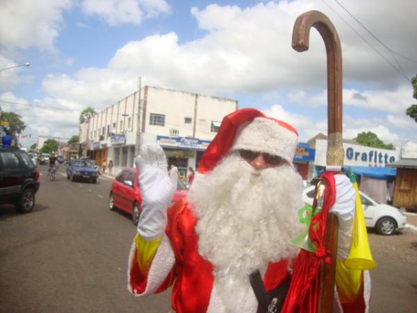 Momento Papai Noel(Imagem:reda&ccedil;&atilde;o)