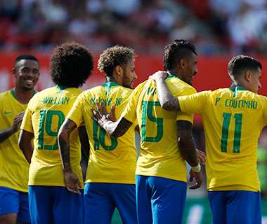 Quarteto de atacantes é elogiado e supera a média de gols da era Tite