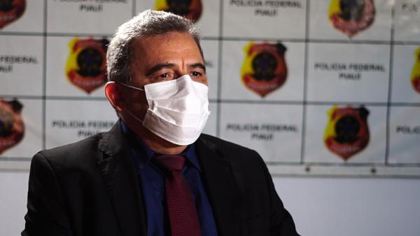 Delegado Rob&eacute;rio Chaves, da Pol&iacute;cia Federal no Piau&iacute;.(Imagem:Reprodu&ccedil;&atilde;o/TV Clube)