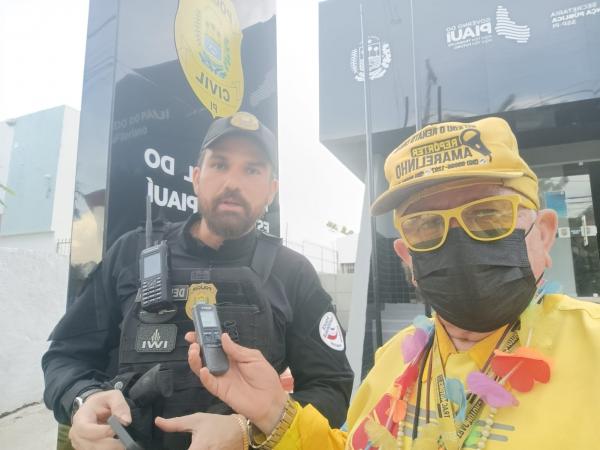 C&eacute;lio Ben&iacute;cio, Delegado de Pol&iacute;cia Civil - PI - Diretor de Pol&iacute;cia do Interior.(Imagem:FlorianoNews)