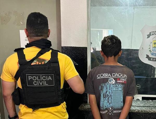Adolescente é apreendido suspeito de envolvimento em execução de amigos em Luís Correia