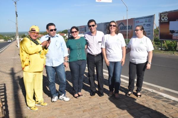Secretaria de Meio Ambiente inicia projeto de arborização da cidade.(Imagem:Secom)