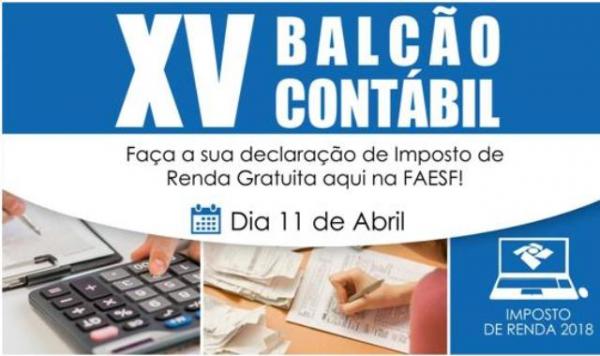 FAESF realiza XV Balc&atilde;o Cont&aacute;bil em Floriano.(Imagem:FAESF )