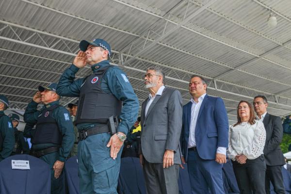 PM celebra Dia de Tiradentes e homenageia agentes de segurança pela contribuição ao fortalecimento da corporação(Imagem:Ascom SSP)