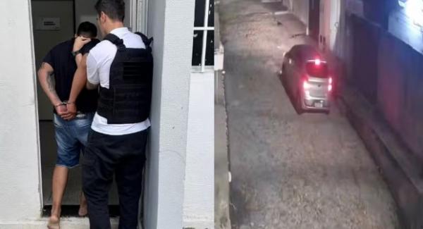 Motorista de app suspeito de estupro foi preso na casa de tia e pretendia fugir para Curitiba, diz d(Imagem:Divulgação/SSP-PI)