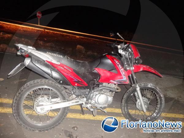 Acidente de moto deixa v&iacute;tima fatal na estrada que liga Floriano a Jerumenha.(Imagem:FlorianoNews)