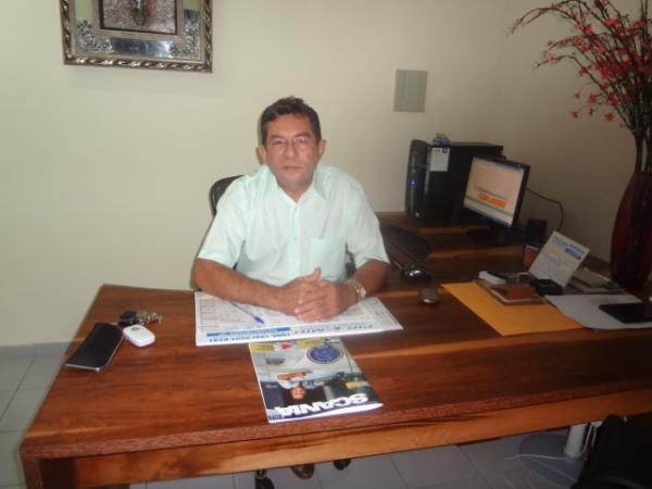 Raimundo Silva, Ex-prefeito de  Bar&atilde;o de Graja&uacute;.(Imagem:FlorianoNews)