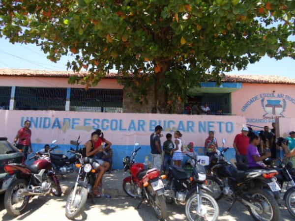 Manh&atilde; de vota&ccedil;&atilde;o tranquila em Floriano.(Imagem:FlorianoNews)