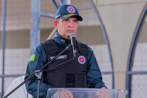 Coronel Scheiwann Lopes(Imagem:Gabriel Paulino)