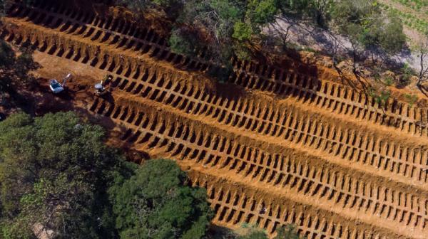 Brasil tem 449 novas mortes por coronavírus e 6.276 novos casos confirmados em 24 horas