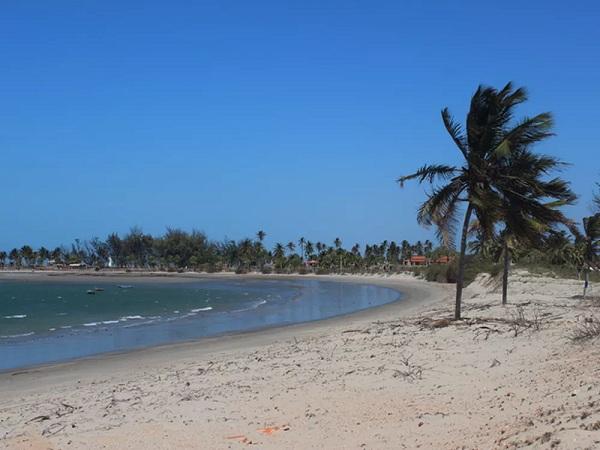  Praia de Barrinha, em Cajueiro da Praia, Litoral do Piau&iacute;.(Imagem:Patr&iacute;cia Andrade/G1 )