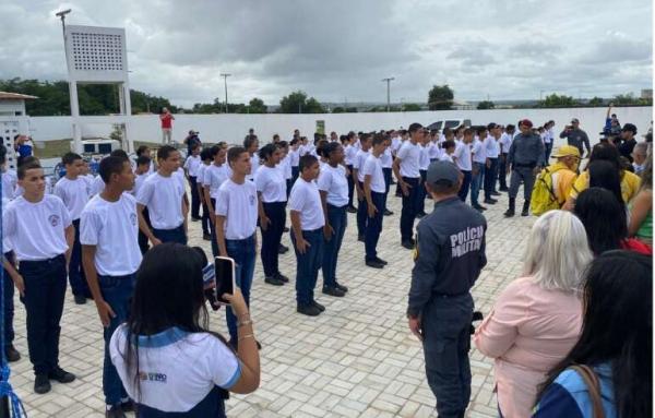 Colégio Militar Tiradentes realiza entrega de fardamento e marca novo começo em Barão de Grajaú(Imagem:Divulgação)