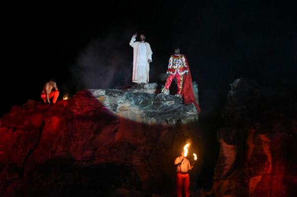 A Paix&atilde;o de Cristo de Floriano &eacute; a segunda maior encena&ccedil;&atilde;o a c&eacute;u aberto do pa&iacute;s.(Imagem:Divulga&ccedil;&atilde;o)