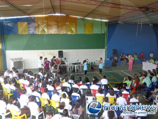 Música e descontração marcam Festival de Paródias da Escola Pequeno príncipe.(Imagem:FlorianoNews)