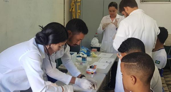 Curso de Farmácia da FAESF participa do projeto