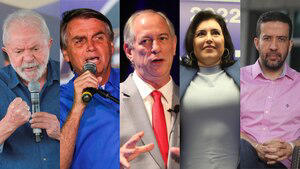 Agregador de pesquisas: Projeção mostra Lula à frente em 16 Estados; Bolsonaro lidera em 8