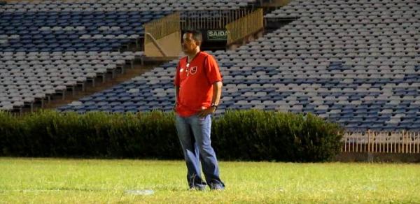 Elivaldo Morais recome&ccedil;a carreira de treinador ap&oacute;s ser preso(Imagem:Josiel Martins)