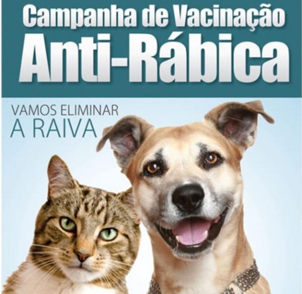 Campanha de Vacinação Antirrábica será realizada na zona rural