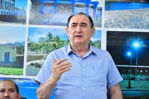 Prefeito de Floriano, Ant&ocirc;nio Reis Neto.(Imagem:Secom)