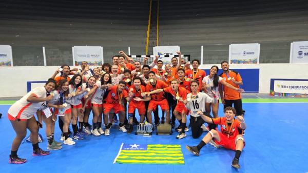 Piauí conquista pentacampeonato brasileiro escolar de handebol e garante vaga no Mundial(Imagem:Ascom Seduc)