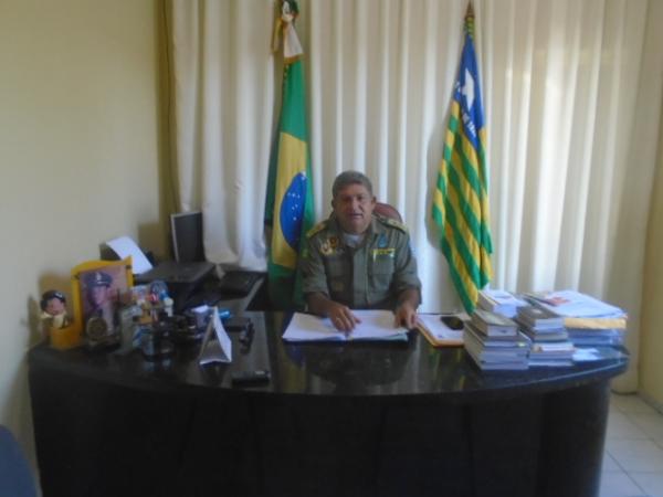Tenente Coronel Rubens Lopes(Imagem:FlorianoNews)