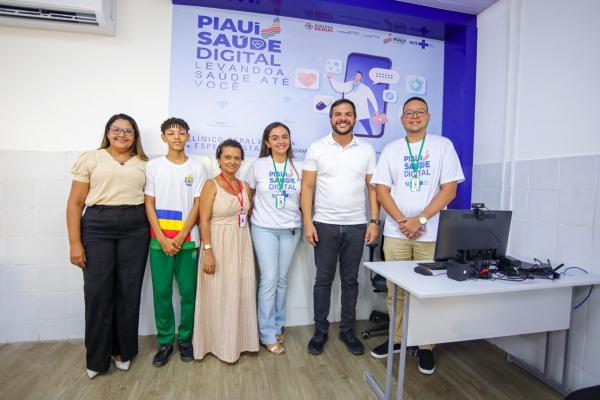 Piauí Saúde Digital na Escola ultrapassa 1,5 mil atendimentos e amplia acesso à saúde para estudantes em todo o estado(Imagem: Letícia Santos)