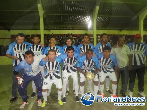 Emoção marcou a final do Campeonato Baronense de Futsal.(Imagem:FlorianoNews)