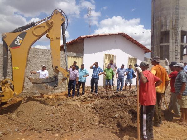 Prefeitura de Barão de Grajaú dá início às obras de ampliação da rede de distribuição de água.(Imagem:FlorianoNews)