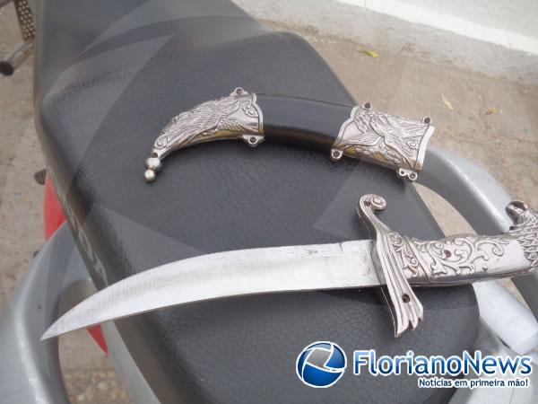 Polícia Militar de Floriano recupera moto roubada em Barão de Grajaú.(Imagem:FlorianoNews)