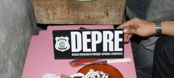 Depre prende suspeito de duplo.(Imagem:Divulga&ccedil;&atilde;o)