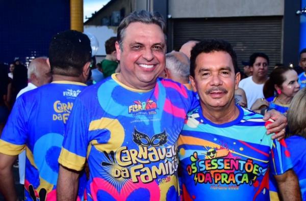 Vereadores marcam presença no Carnaval da Família na Princesa do Sul(Imagem:Reprodução/Instagram)