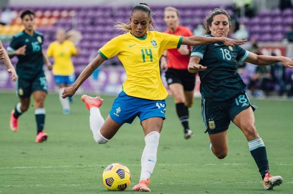 Natural de Uni&atilde;o, atacante do Orlando Pride vai vestir a camisa da Sele&ccedil;&atilde;o Brasileira no Mundial.(Imagem:Divulga&ccedil;&atilde;o/CBF)