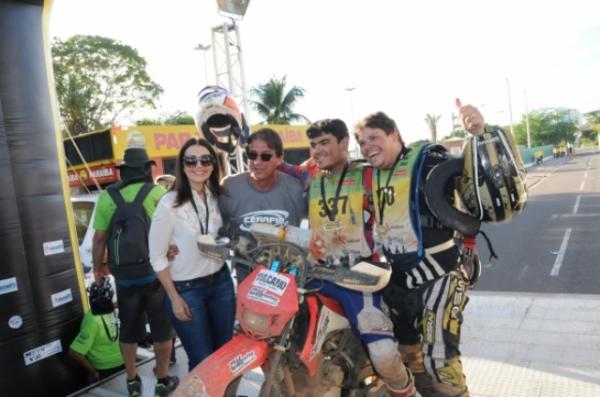 Margarete participa da chegada e premiação do Rally Cerapió 2016