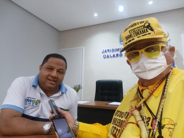 Vice-prefeito Ant&ocirc;nio Carlos anuncia novidades e a&ccedil;&otilde;es importantes em Bar&atilde;o de Graja&uacute;.(Imagem:FlorianoNews)