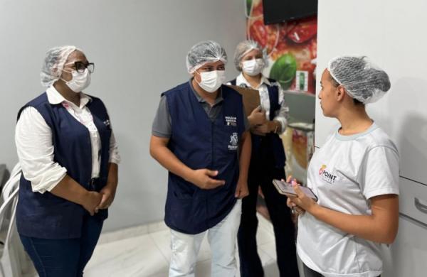 Vigilância Sanitária de Floriano inspeciona pizzarias e reforça orientações sobre segurança alimentar(Imagem:Secom)