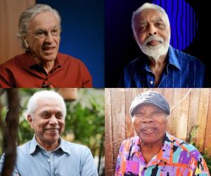 Caetano Veloso, Gilberto Gil, Milton Nascimento e Paulinho da Viola festejam 80 anos