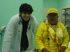 Repórter Amarelinho sofre leve acidente em Floriano