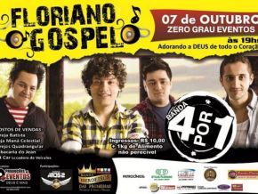 Será realizado o Show Floriano Gospel