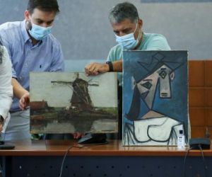 Grécia recupera pinturas de Picasso e Mondrian roubadas de galeria em 2012