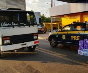 Homem é preso com 305 tabletes de maconha escondidos em caminhão na BR-343, em Floriano
